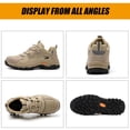 thumbnail image 6 of AUXDIQ Work Shoes Men Women Breathable Steel Toe Cap Industrial Trainers Lightweight Construction Sneakers Sport Shoes, 6 of 6