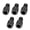 5 pack, variant on High Hardness 7 Tooth Gear Ensuring Efficient Work 5mm Shaft Diameter for Brushless Electric Impacts Wrench