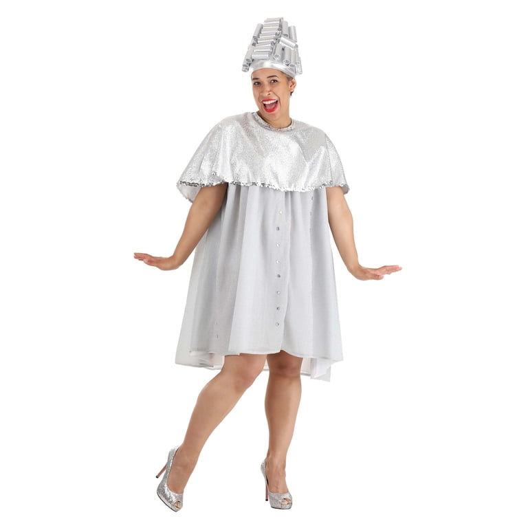 Grease Beauty School Dropout Costume for Women | Adult | Womens | Gray | XL