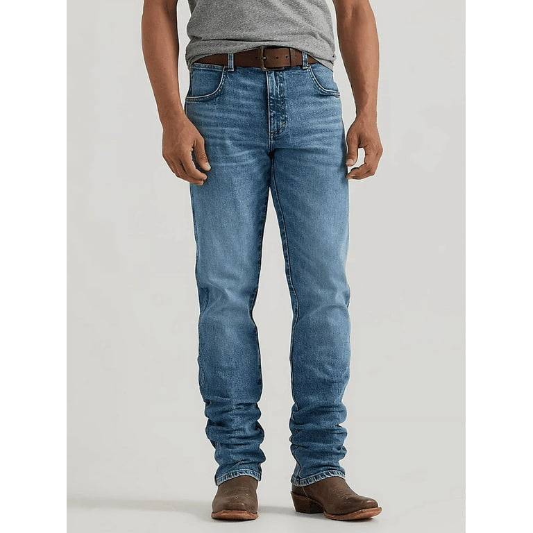Wrangler Retro Slim Straight Applewood Mens Jeans 112344448