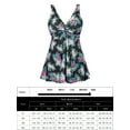 Rivelino Plus Size Two Piece Swimsuits for Women Tankini Bathing Suits