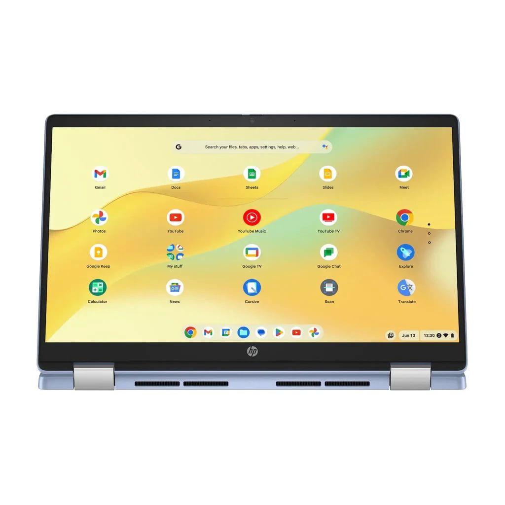HP Chromebook x360 14b-cd0013dx 14" HD Touchscreen Intel Processor N100 4GB 64GB eMMC Intel UHD Graphics Chrome OS Laptop - A28Q7UA