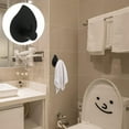 thumbnail image 1 of BESTYASH 4Ud Gancho Adhesivo Para Pared En Acero Inoxidable Negro Ideal Para Y Cocina, 1 of 8