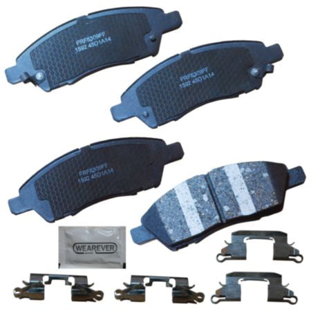 ACDelco Ceramic Front Disc Brake Pad Set 14D884CH | O'Reilly Auto Part