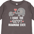 thumbnail image 4 of Inktastic Best Mawmaw Ever Grandchild Gift Boys or Girls Long Sleeve Toddler T-Shirt, 4 of 5