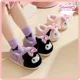thumbnail image 4 of Zapatillas de algodón Sanrio Kuromi con dibujos animados de Melody Kt Cinnamoroll para otoño e invierno, cálidas para mujer, para el hogar, para padres e hijos, 4 of 5