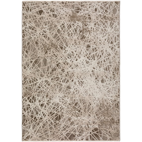 Denizi DZ4 Taupe Transitional Rug 3' 3" X 5 ' 3"