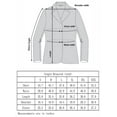 thumbnail image 6 of Men's Tailored Wool Blend Notch Collar Wool Blend Walker Car Coat Jacket, 6 of 6