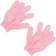 thumbnail image 5 of PTOOTP 2 guantes de baño exfoliantes de nailon para ducha, exfoliantes corporales para hombres, mujeres y niños (rosa), 5 of 7