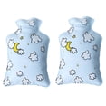 thumbnail image 1 of CSChome Hot Water Bottle Hot Water Bottle with Thickened Inner: High-Density PVC Bottle with Good Sealing, Reliable Heat Retention, 1 of 7