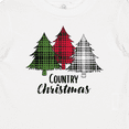 thumbnail image 4 of Inktastic Country Christmas Plaid Trees Boys or Girls Baby T-Shirt, 4 of 5