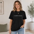 thumbnail image 5 of Veylor Haus Women's "I Could Be Meaner" Graphic, Short Sleeve Crewneck Tee, 5 of 8