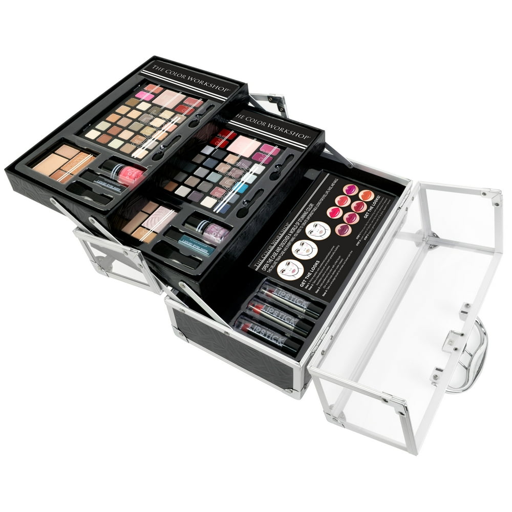 The Color Makeup Train Case, Black