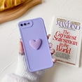 thumbnail image 3 of for iPhone 8 Plus Case,iPhone 7 Plus Case 5.5 inch Cute 3D Love Heart with Anti-Fall Lens Cameras Cover Protection for iPhone 7 Plus/8 Plus Soft TPU Shockproof Phone Shell for Women Girls Purple, 3 of 7