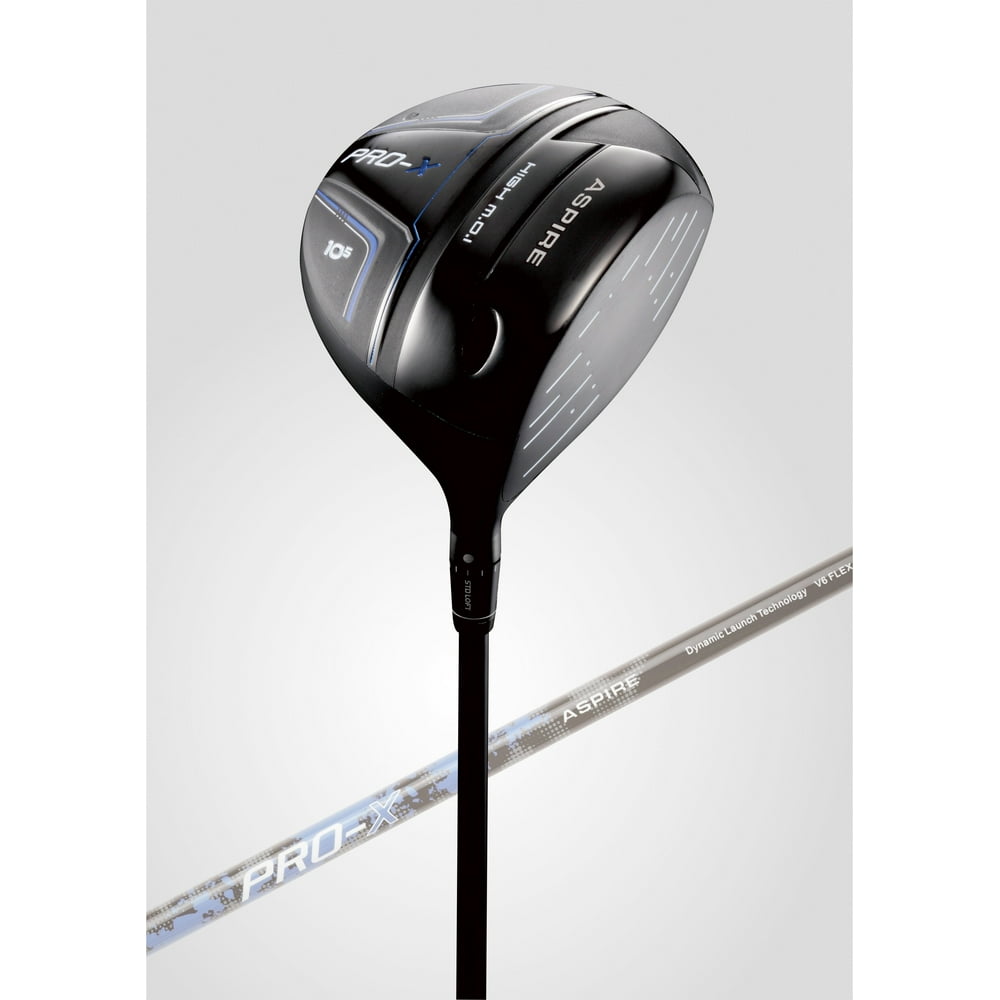 Aspire PROX Men's 460cc Titanium Face Adjustable Golf Driver Regular
