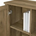 thumbnail image 3 of Bowery Hill Engineered Wood Hall Tree with Shoe Bench & Cabinet - Reclaimed Pine, 3 of 9
