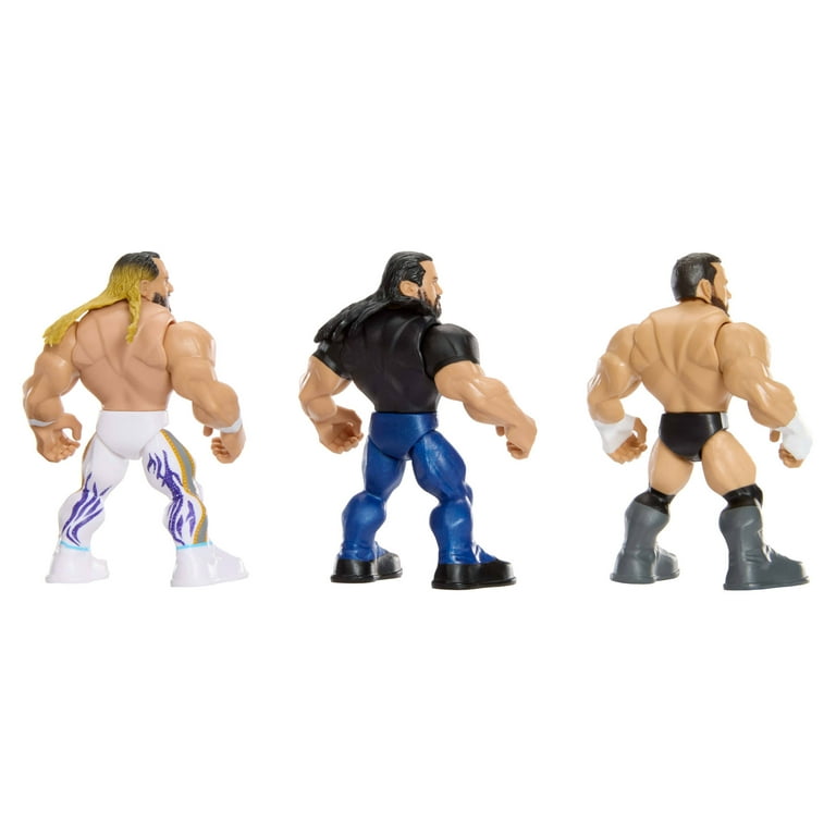 WWE Knuckle Crunchers WrestleMania Set with 3 Action Figures
