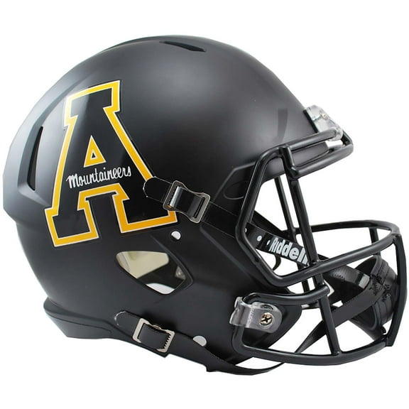 Riddell Appalachian State Mountaineers Revolution Speed Full-Size Replica Football Helmet - Fanatics Authentic Certified