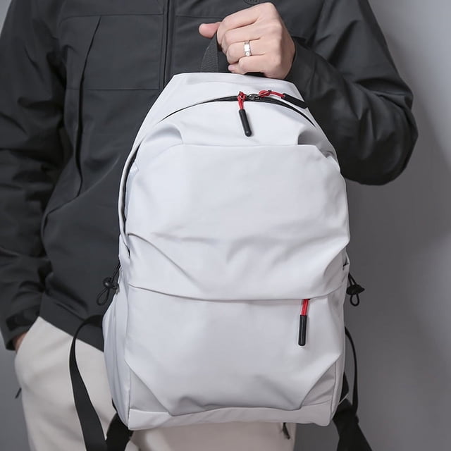 Mochila para ordenador de hombre, de gran capacidad, informal, sencilla, moderna, de viaje, para estudiantes de secundaria