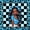 Black Blue, variant on Castle Fairy Black Kawaii Princess With Bow Queen Bedding 7pcs,Black Girl Checkerboard Pattern Bedding Comforter Set Queen,Blue Black,Black Reversible