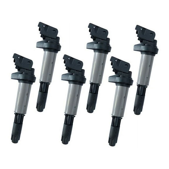 Ignition Coil Kit - Compatible with 2003 - 2006 BMW 525i 2.5L 6-Cylinder 2004 2005