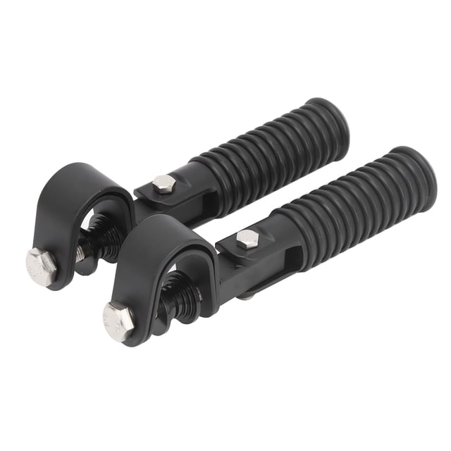 Motorcycle Brake Pedal, Foldable Brake Foot Pedal With 1In Clamp Mount For 1In Engine Crash Bar Guard For Motorcycle Black