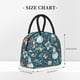 thumbnail image 2 of Disketp Christmas Snowman Gift Bolsa Térmica para Almuerzo, Lonchera con Abertura Amplia y Gran Capacidad, Organizador Reutilizable para Mujeres, Hombres y Adultos, 2 of 6