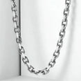 thumbnail image 4 of Toggle Necklace Cable Link Chain Necklace for Men Stainless Steel 18 20 24 inch, 4 of 8