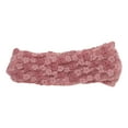 thumbnail image 2 of Unique Bargains 1 Pc Headband Flower Double-sided Wide Hairband for Women Pink, 2 of 5