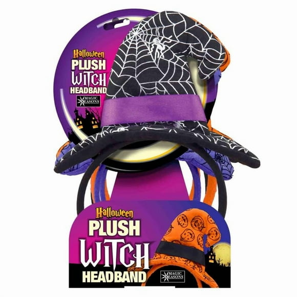 HEADBAND PLUSH WITCH(Pack of 8)