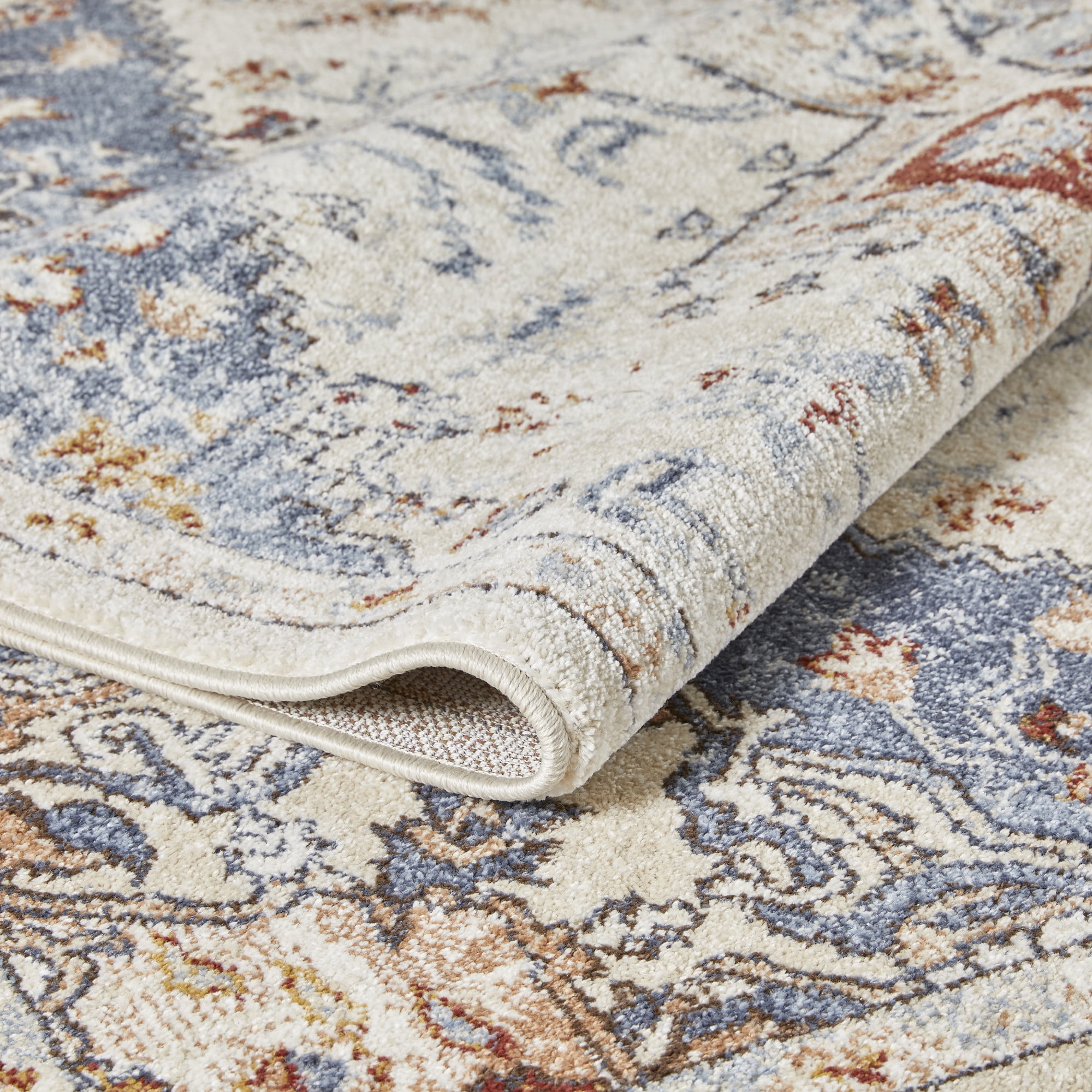 Loomaknoti Alsbrooke Obinda 4' x 6' Beige Oriental Indoor Polypropylene Area Rug
