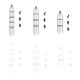 thumbnail image 5 of Garden Obelisk Trellis For Climbing Plants Outdoor-pots Rustproof Metal Plant Flower Trellises, 5 of 5