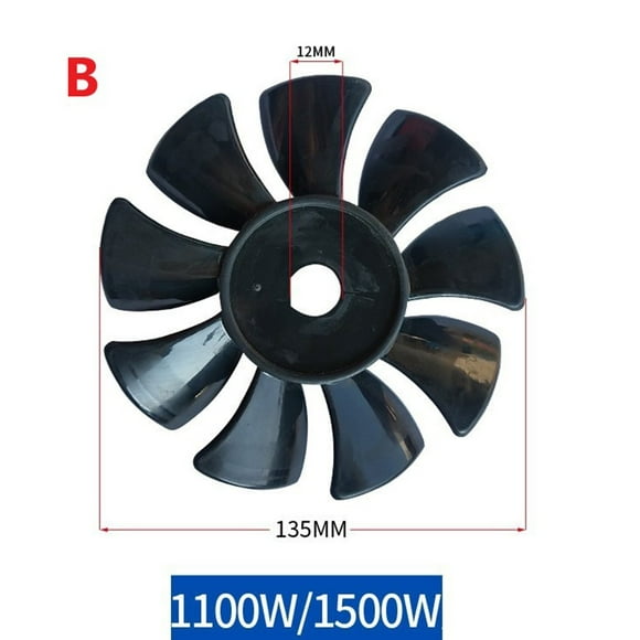 Air Compressor Fan Blade Direct-Connected Air Pump Motor Cooling Fan 1100W 1500W 1100W 1500W B