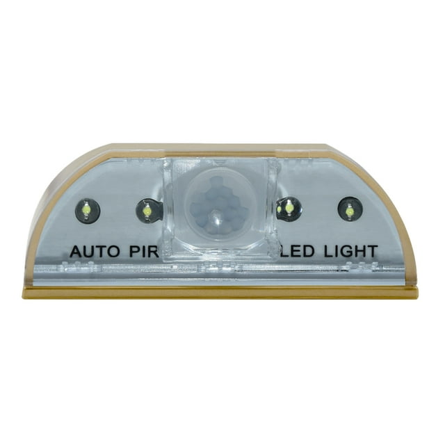 ColoMX Luz de sensor humano Puerta de llaves Lámpara del sensor de movimiento Lámpara sin batería sin batería