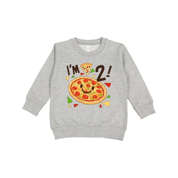 Inktastic Im Two Pizza Birthday Party Toddler Sweatshirt