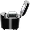 thumbnail image 4 of Bread Maker with 19 Pre-Programmed Menus including Gluten free, 3 Crust Colors, LCD Display, and 550W Power, Stainless Steel top- Model AMI-BM3-550WDx (Black & Steel), 4 of 5