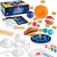 thumbnail image 1 of Kit de proyecto de sistema solar con 64 piezas para niños de 3 a 5 años, 1 of 7