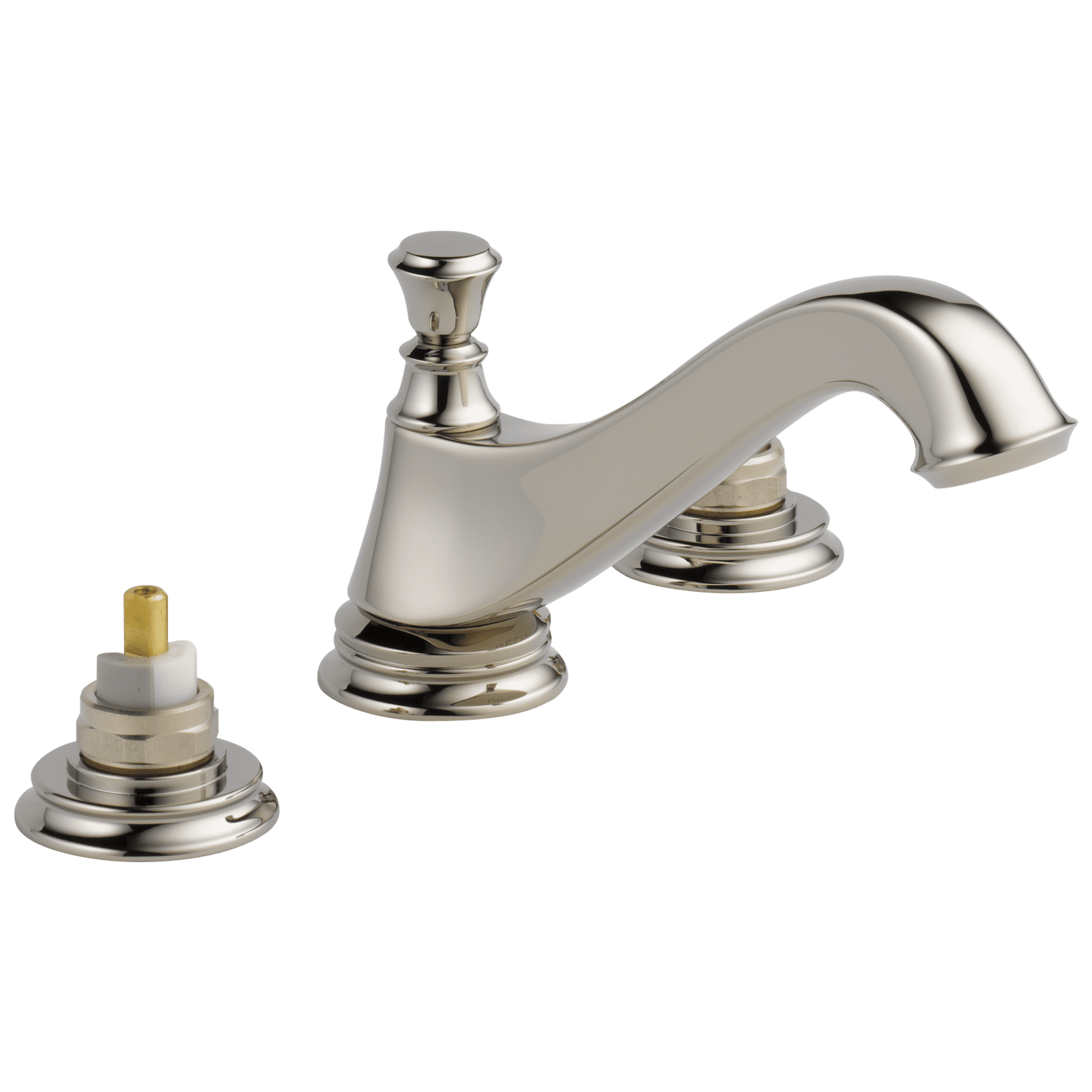 Two Handle Widespread Bathroom Faucet, Delta Brushed Nickel Bathroom Faucet Widespread