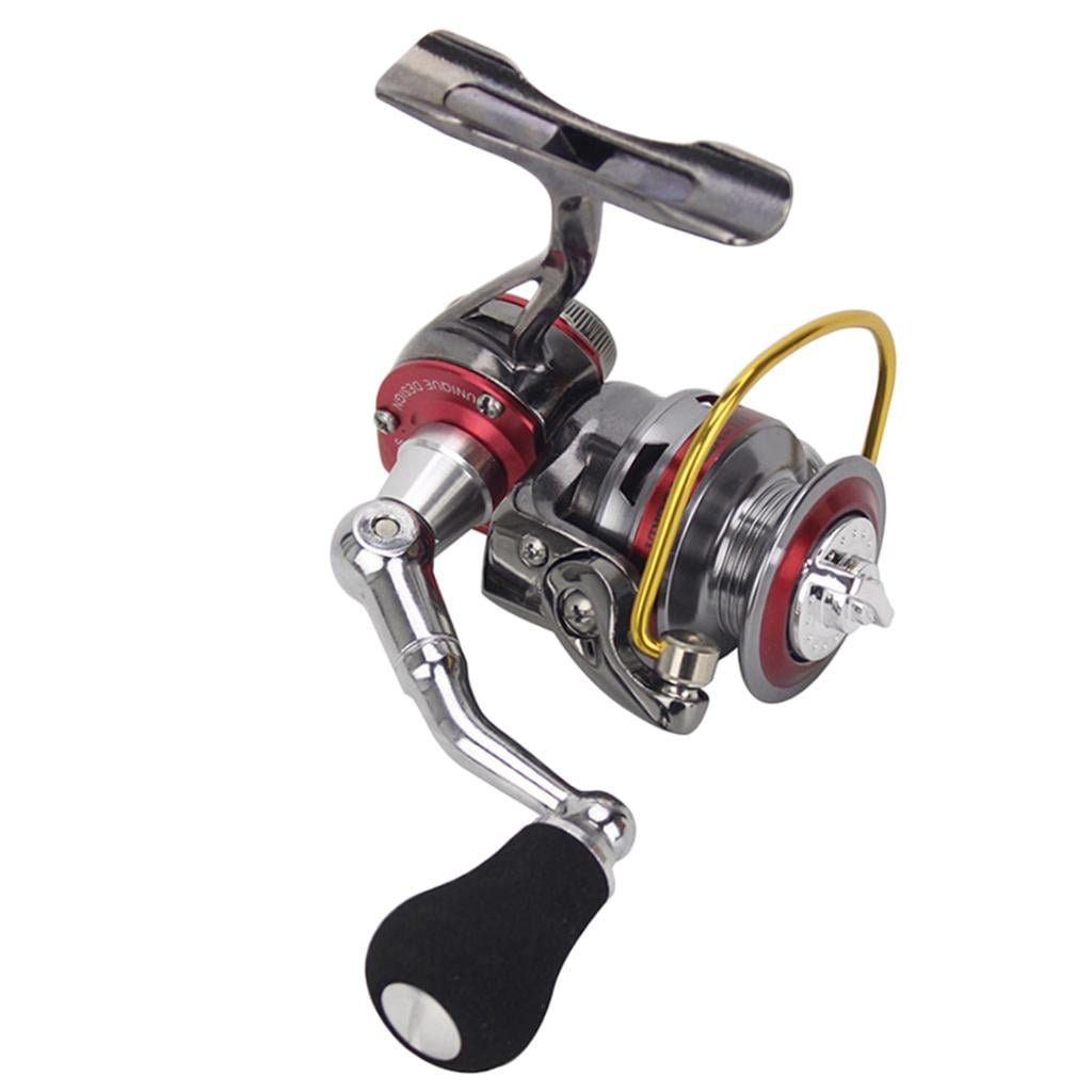 Axioma Zinc Alloy Mini Fishing Reel 3+1BB Fishing Tackles 175g Red