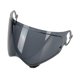 thumbnail image 2 of Lente de visera para casco de motocicleta, ligera, moderna, de repuesto, práctica, para parabrisas Marrón oscuro, 2 of 9