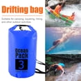 thumbnail image 1 of Saco De Bolsa Seca Bolsa seca impermeable Pack Saco Natación Kayak Barco Trekking (3L Azul oscuro), 1 of 4
