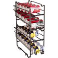 thumbnail image 2 of 2 Pack Soda Can Storage Rack Stackable Beverage Can Organizer Non-slip Can Dispenser Holder Space Saving Water Bottle Beverage Bins Shelf for Refrigerator Cabinet Pantry, 2 of 11