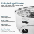 thumbnail image 4 of Baohd Silver Stainless Steel Water Dispenser With Faucet Style 2L Capacity Automatic Filtration 3.2L, 4 of 6