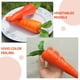thumbnail image 4 of 12 modelos de vegetales de alta simulación de zanahoria, espumas, accesorios para fotos de zanahorias., 4 of 6
