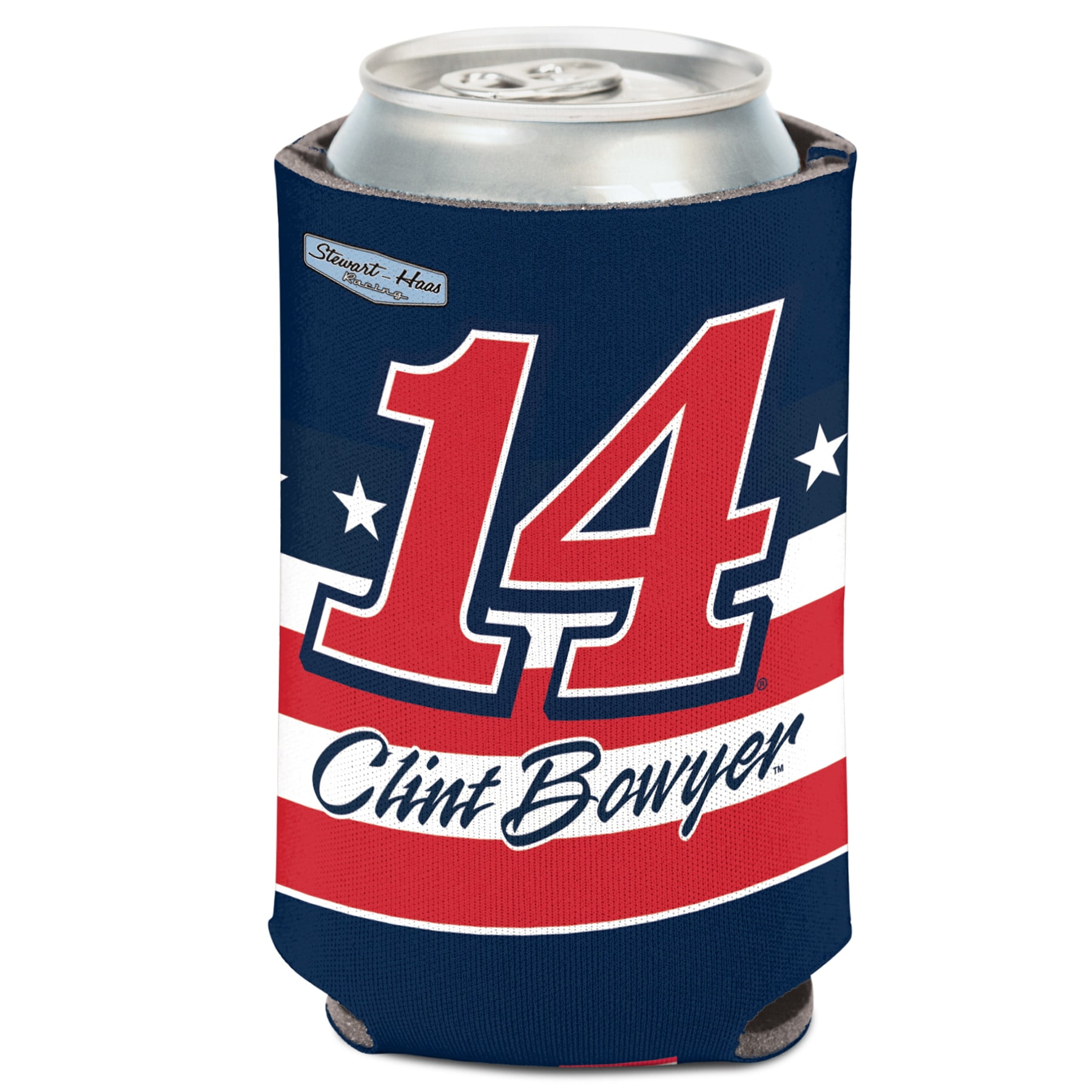 Clint Bowyer 2018 Wincraft #14 Rush Truck Centers 12oz Can Coolie FREE SHIP! 