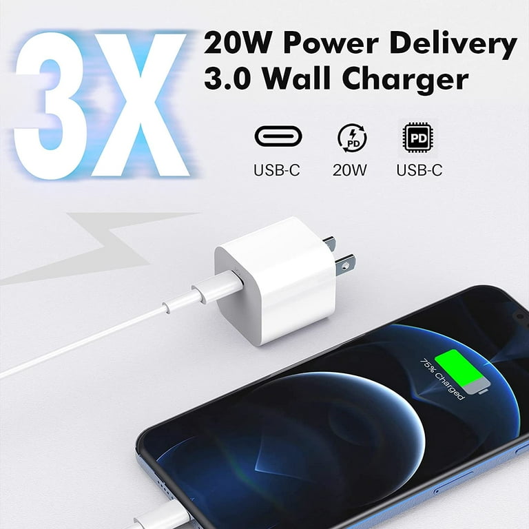Original Apple 20W USB-C Port Compact Power Adapter For iPhone 15 14 13 Pro  max