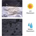 thumbnail image 5 of Table tennis table cover Waterproof cover for table tennis table 165 x 70 x 185 cm Black, 5 of 5