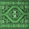thumbnail image 1 of Ahgly Company Indoor Square Persian Emerald Green Traditional Area Rugs, 8' Square, 1 of 4