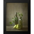 thumbnail image 2 of W., Catherine 19x24 Black Modern Framed Museum Art Print Titled - Pears And Bottles, 2 of 5