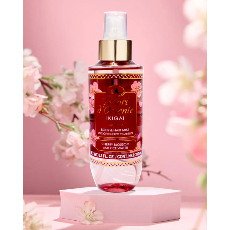Tesori d'Oriente Ikigai Body and Hair Mist Cherry Blossom and Rice